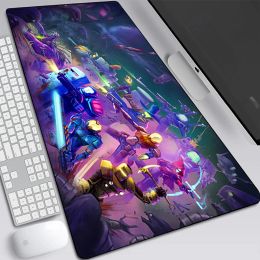Pads Risk of Rain 2 Large Gaming Mouse Pad Computer Laptop Mousepad Keyboard Pad Desk Mat PC Gamer Mouse Mat Silicone Office Mausepad