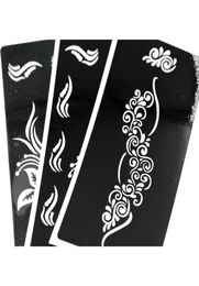 F Stencils For Panting Paper 24pcslot Tattoo Template Glitter Tattoo Stencil Waterproof 6834 Inch F1993922576366