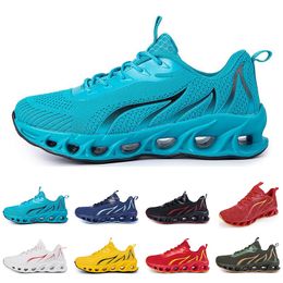 running shoes spring autumn summer blue black red pink mens low top breathable soft sole shoes flat sole men GAI-1365