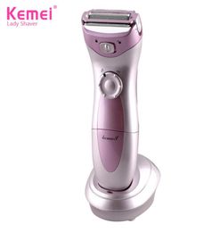 KEMEI Razor Electric Bikini Shaver Epilator Lady Shaving Wet Dry Face Body Underarm Hair Removal Female Razor Trimmer6928078