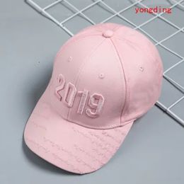 Top Quality Dad Hats Letter AVE Black Baseball Cap Adjustable Hat Hip Hop for Men And Women Casual Bone Black White Pink 240223