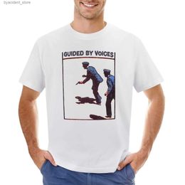 Men's T-Shirts Original Retro Guided By Voices Fan Art Design T-shirt plain vintage sweat oversized mens graphic t-shirts hip hop L240304