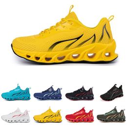 running shoes spring autumn summer blue black red pink mens low top breathable soft sole shoes flat sole men GAI-5