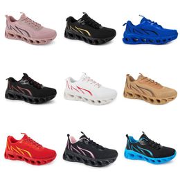 2024 men women running shoes GAI black white purple pink green navy blue light yellow Beige Nude plum mens trainers sports sneakers forty seven