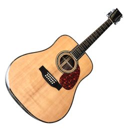 41-inch Mould D45 series 12-string solid wood profile acoustic guitar