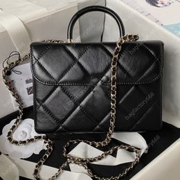 10A Handbags High Quality Designers Bags 23K Totes 19CM Genuine Leather Diamond Lattice messenger bag shoulder bag Black designer bag Gift box packaging luxury bags
