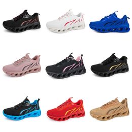 2024 men GAI women running shoes black navy blue light yellow mens Breathable Walking trainers sports shoes outdoor One