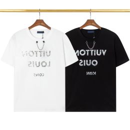 2024New Men's T Shirt Women's Designer T-shirt Printed Fashion High Quality Cotton Casual T-shirt Short Sleeve Luxury Hip Hop Street Dress T-shirt a15