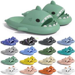 Free Shipping Designer shark slides sandal GAI slipper sliders for men women sandals slide pantoufle mules mens womens slippers trainers sandles color340