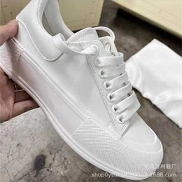 Sports 2024 High version autumn new thick soled high rise sponge cake small white for womens versatile low top board canvas shoes