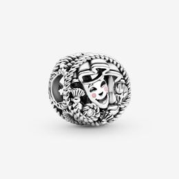 New Arrival 100% 925 Sterling Silver Comedy & Tragedy Drama Masks Charm Fit Original European Charm Bracelet Fashion Jewellery Acces243E