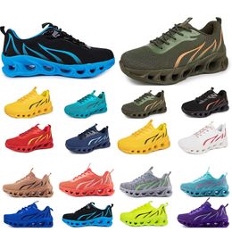 spring men women shoes Running Shoes fashion sports suitable sneakers Leisure lace-up Colour black white blocking antiskid big size GAI 14 XJ XJ