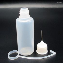 Storage Bottles Stainless Steel Oil Bottle 20ml Pe Squeeze Of E Cig Accesories Engine On Sale 100pcs/lot