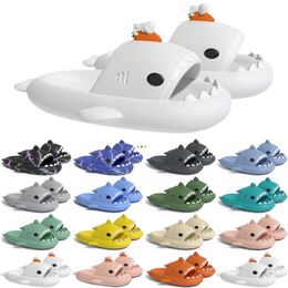 Free Shipping Designer shark slides sandal GAI slipper sliders for men women sandals slide pantoufle mules mens womens slippers trainers sandles color223