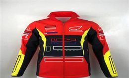 explosion model MOTO factory team sweater coat double cotton warm waterproof stand collar racing jacket6210229