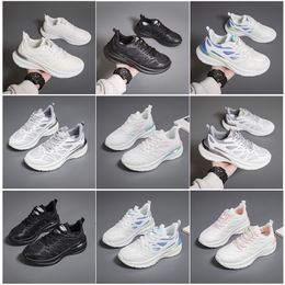 2024 New men women shoes Hiking Running flat Shoes soft sole fashion white black pink bule comfortable sports Z418 GAI