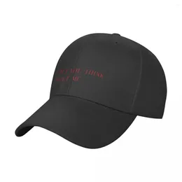 Ball Caps I Bet You Think About Me Yrics Baseball Cap Military Tactical Custom Fashionable Women's Beach Men's