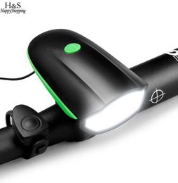 Accessory With Light With Light Bell Bell Handlebar Set Outdoor Battery Bicycle Bicycle Cycling8596269