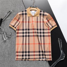 Men's Stylist Polo Shirt Luxury Italian Men's 2024 Designer Clothing Short Sleeve Fashion Men's Summer T-shirt Asian size M-3XL