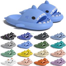 Free Shipping Designer shark slides sandal GAI slipper sliders for men women sandals slide pantoufle mules mens womens slippers trainers sandles color32
