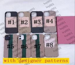 Designer snake bee ufo Phone cases for iPhone 13 pro max 12 mini 11 11pro X XS XR XSMax 7 8 plus fashion Embroidery G shell Samsun6509795
