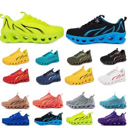 spring men women shoes Running Shoes fashion sports suitable sneakers Leisure lace-up Color black white blocking antiskid big size GAI 30
