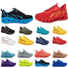 spring men women shoes Running Shoes fashion sports suitable sneakers Leisure lace-up Colour black white blocking antiskid big size GAI 440