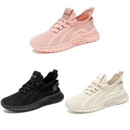 Classic breathable men women outdoor shoes womens running shoes for Spring white black pink fashion shoes GAI 058