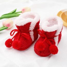 Boots Baby Girls Boys Warm Shoe Soft Booties Snow Comfortable Infant Toddler Warming And Fashion