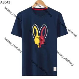 Physcho Bunny T Shirt Mens Womens Rabbit Men Shirt Fashion Designer Tshirt Couple Short Sleeve Man Tops Psyco Bunny Psychological Bunny Pyscho Bunny Physco Bunny 135