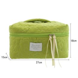 New High-Capacity Candy Cute Storage Travel, Portable, Soft And Fluffy Flower Handheld Makeup Bag For Women 890397