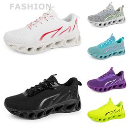 men women running shoes Black White Red Blue Yellow Neon Green Grey mens trainers sports outdoor sneakers szie 38-45 GAI color18