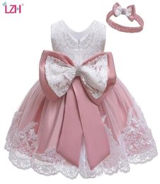 LZH Winter Baby Girls Dress Newborn Lace Princess Dresses For Baby 1st Year Birthday Dress Christmas Costume Infant Party Dress Q12136750