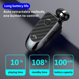 Headphones Mini Wireless Bluetooth Headset Car Earbuds Call Remind Vibration Clip Driver Auriculares Earphone PK Fineblue F910 F920