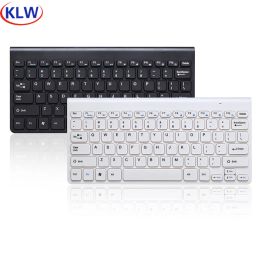 Keyboards 2.4GHz Wireless mouse Keyboard combo set Ultrathin Portable Mini Wireless Keypad suitable for PC Desktop Computer Smart TV