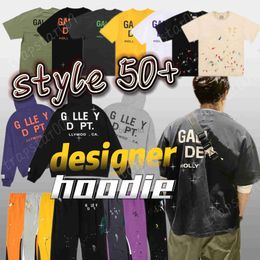 T-Shirts designer Men's t shirt gallery men dept summer round neck short sleeve cotton letter print holiday casual same clothing hoodie pullover 240304