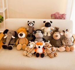 Stuffed Animals Size 25cm Plush Cute 12 Kinds Of Forest Animals Dolls As A Gift For Children And Friend9039025