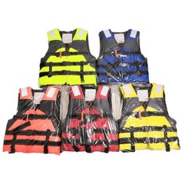 Outdoor rafting life jacket for children and adult swimming Snorkelling wear fishing suit Professional drifting level suit 240219