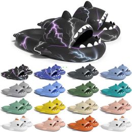 Free Shipping Designer shark slides sandal GAI slipper sliders for men women sandals slide pantoufle mules mens womens slippers trainers sandles color99
