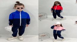 Brand Boys girls kids Clothes sets Spring Autumn Casual Baby Girl toddlers Clothing Suits Child Suit Sweatshirts Sports pants Kid 5313412