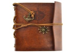 vintage garden travel diary books kraft papers journal notebook spiral Pirate notepads cheap school student classical books7563471