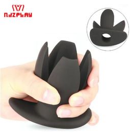 Unisex Flower Opening Hollow Anal Speculum Butt Plug Auns Vaginal Dilator Prostate Massage Sex Toy For Couples Erotic Toys9187673