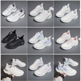 Athletic Shoes for men women Triple White Black designer mens trainer sneakers GAI-136