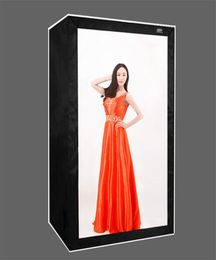 12080200cm DEEP LED Professional Portable Pography Softbox LED Po Studio Video Light Box with LED Lights for Cloth Model B9882556