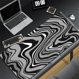 Pads Black Strata Liquid Keyboard Mouse Pad Gaming Mousepad Speed Oversize Marble Mouse Mat Stitching Larg Colourful Marble Desk Rug