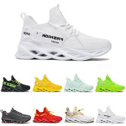 High Quality Non-Brand Running Shoes Triple Black White Grey Blue Fashion Light Couple Shoe Mens Trainers GAI Outdoor Sports Sneakers 2035