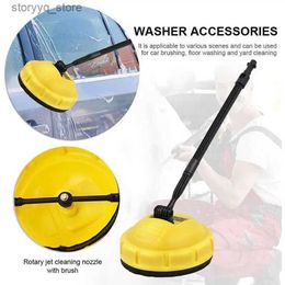 Cleaning Brushes Pressure Washer Patio Cleaner Home Car Cleaning Tool Flexible Rotary Brush for Patio Deck Home Cars Driveways Yards RoadsL240304