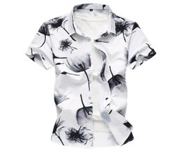 Summer Fashion Printing Design Chinese Style Male ShortSleeved Shirt Plus Large Size Casual Men 5XL 6XL 7XL Men039s Shirts8985303