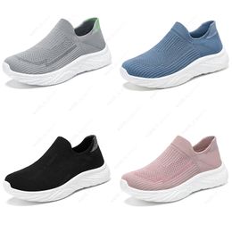 2024 New Leisure Women Sports Running Sole Lazy Korean Edition Trend Flying Weaving One Step Single Shoes GAI 056 XJ 79882