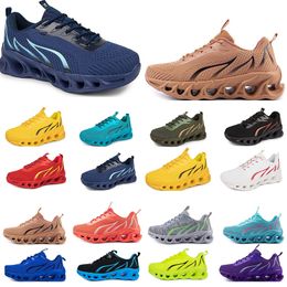 spring men women shoes Running Shoes fashion sports suitable sneakers Leisure lace-up Color black white blocking antiskid big size GAI 695